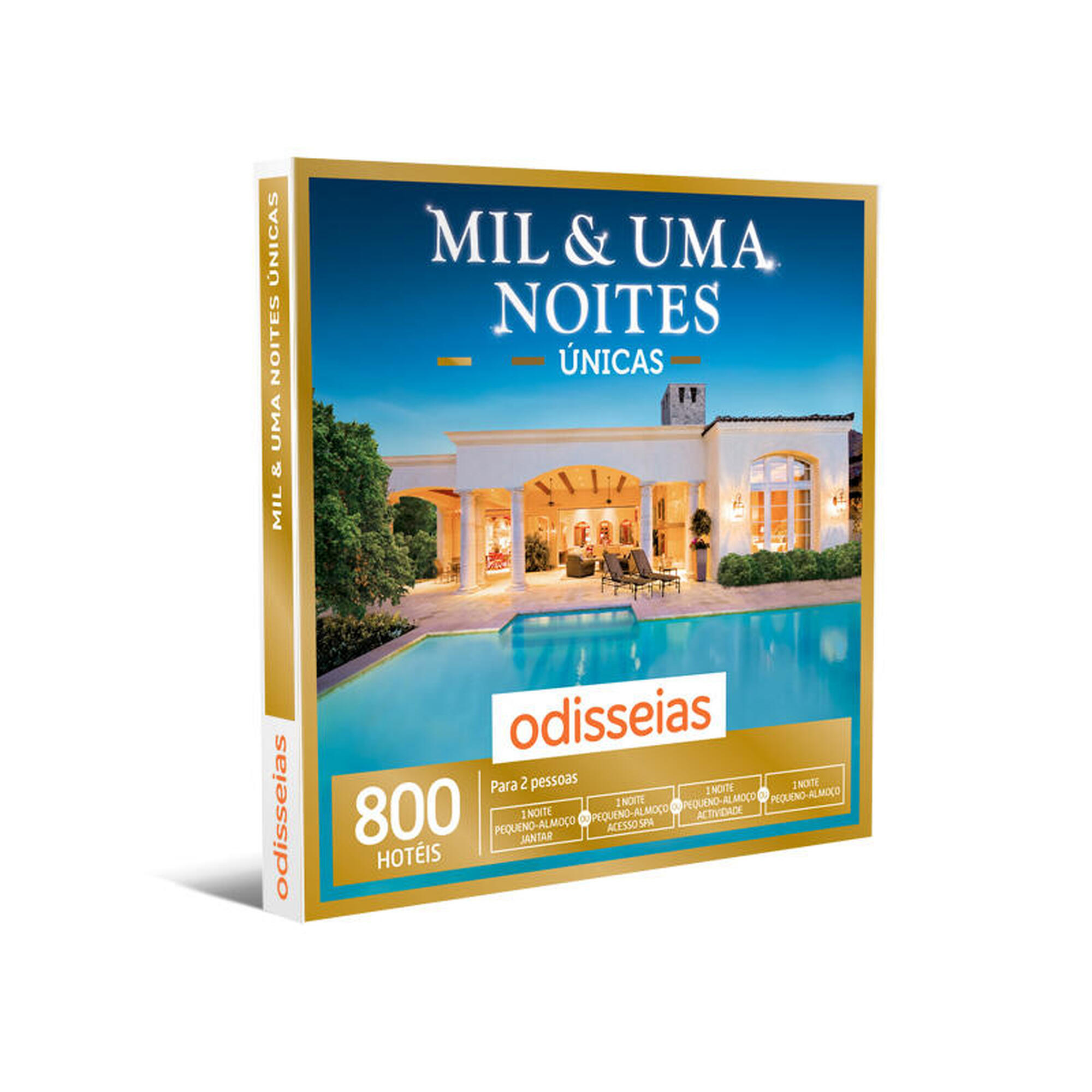 Pack Presente - Mil & Uma Noites Únicas - Experiência 1 ou 2 noites, Jantar, SPA