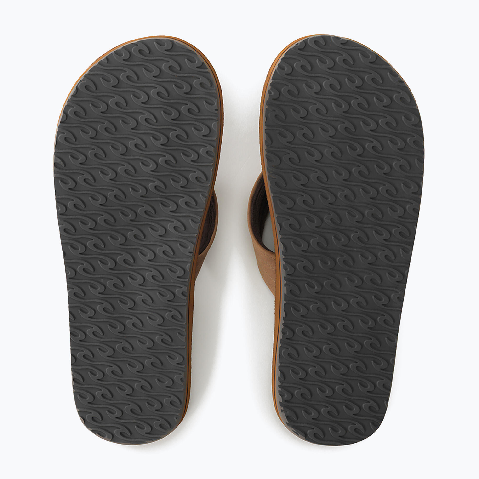 Rip Curl Revival leren teenslippers voor heren met open neus 4/5
