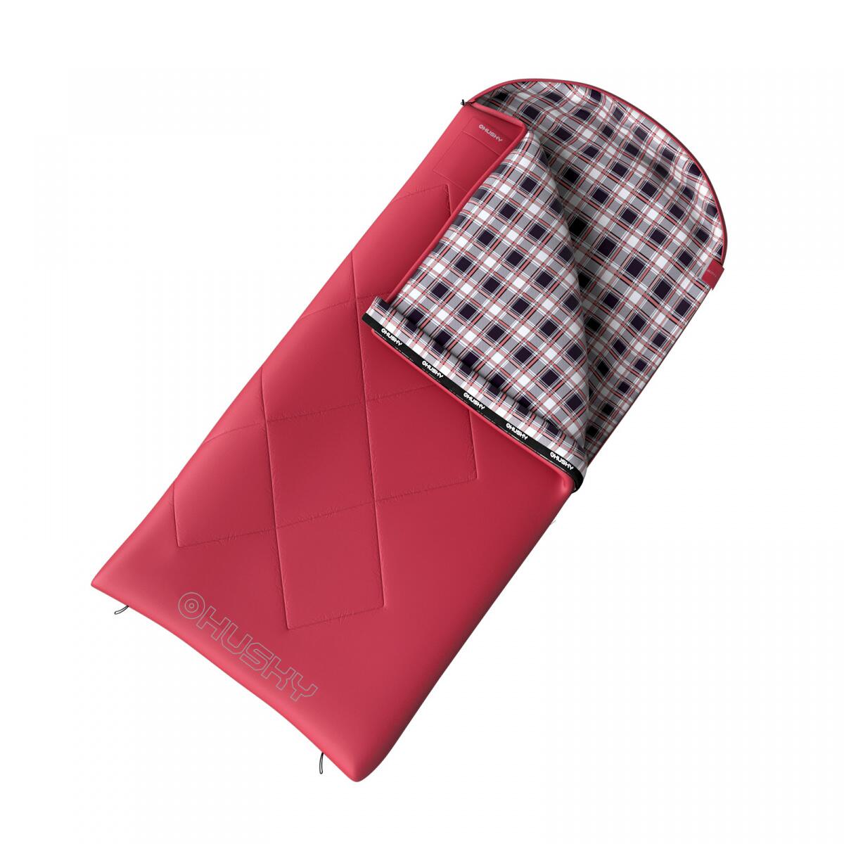 Husky - Sac De Couchage Couverture Femme Modèle Groty 2023 -10°c 200 Cm - Rose - Sac De Couchage - Rose - 200 Cm - Decathlon