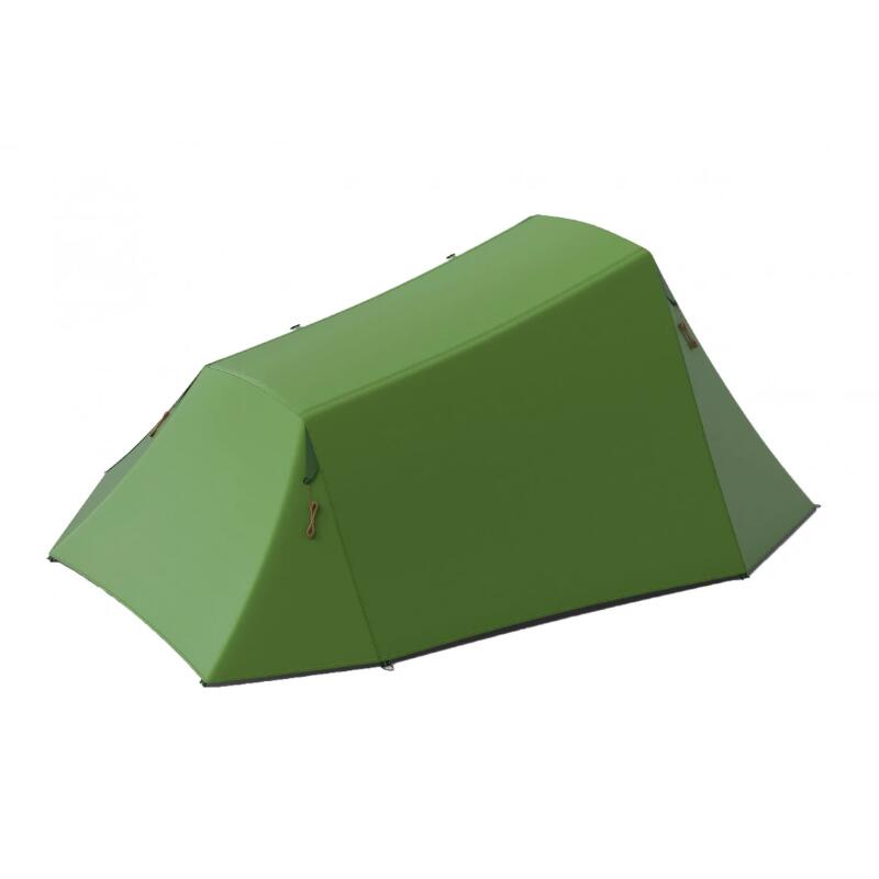 Tente camping HUSKY BRUNEL 2 places verte légère et imperméable 4/5