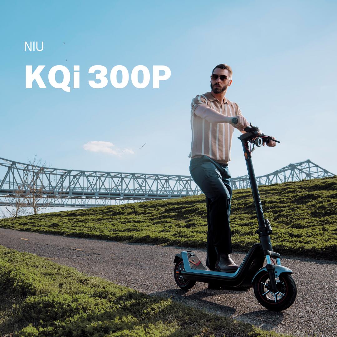 Trottinette électrique Kqi 300P|Noir|léger 7/8