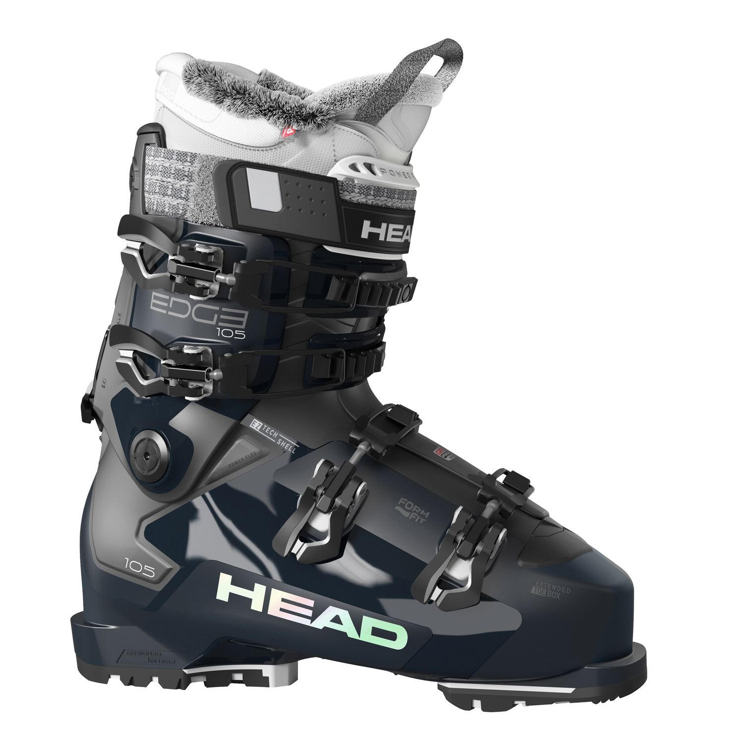Head - Chaussures De Ski Edge 105 W Hv Gw Femme - Chaussures De Ski - Bleu - 23,5 Cm - Decathlon