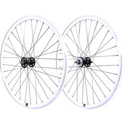 Paire De Moyeux Maillard AV/AR - Roue Vélo 700 - Pignon Le Cyclo - 18 Rayons - Fabriqué En France