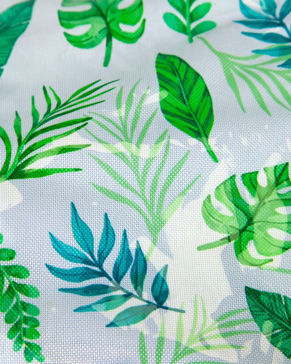 SACO DE AGULHA IMPERMEÁVEL COM FOLHAS VERDES 6/7