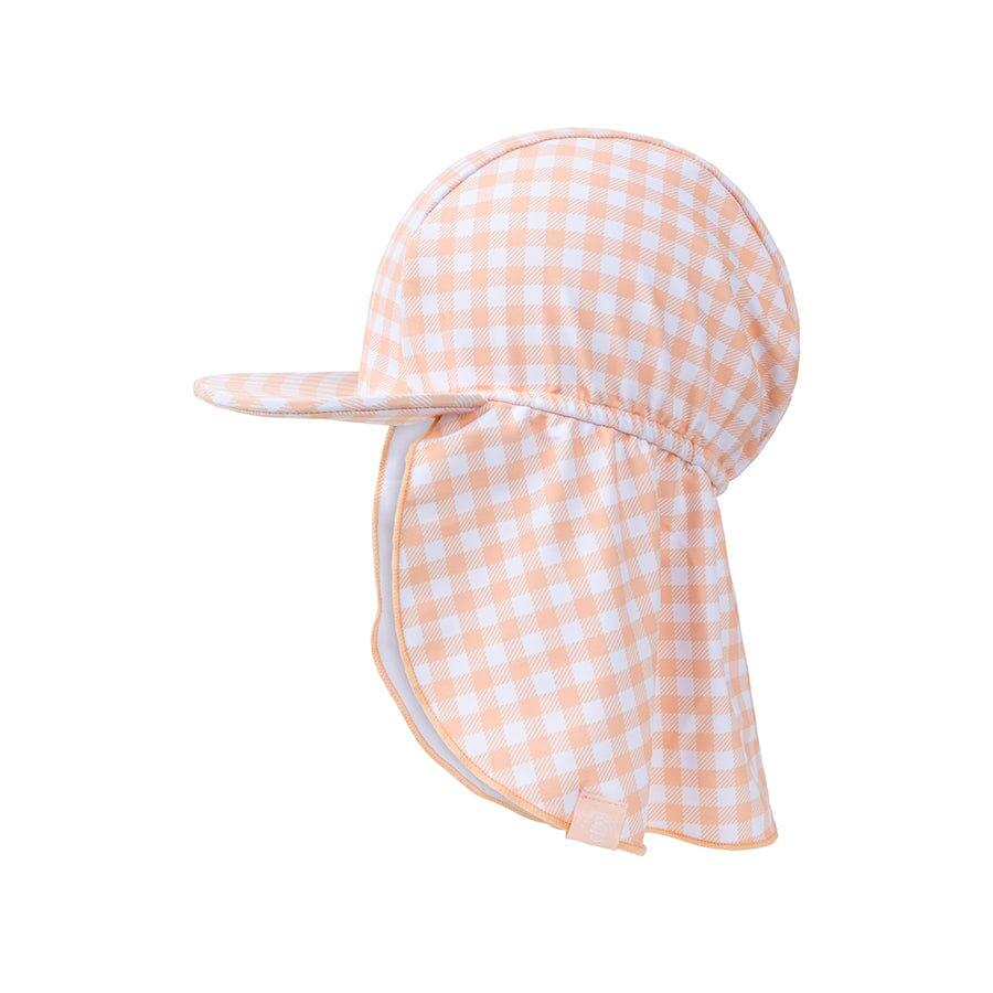 SWIM ESSENTIALS Swim Essentials | Cappellino Quadri estivo Arancione/Bianco UV