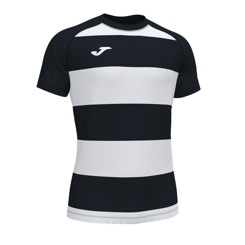 Camiseta Manga Corta Rugby Niños Joma Prorugby II Negro