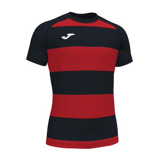 Maillot Manches Courtes Rugby Homme Joma SKRUM II Noir