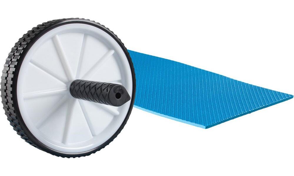 Rueda Abdominal Doble - Rodillo Para Abdominales - Con Alfombrilla 1/3