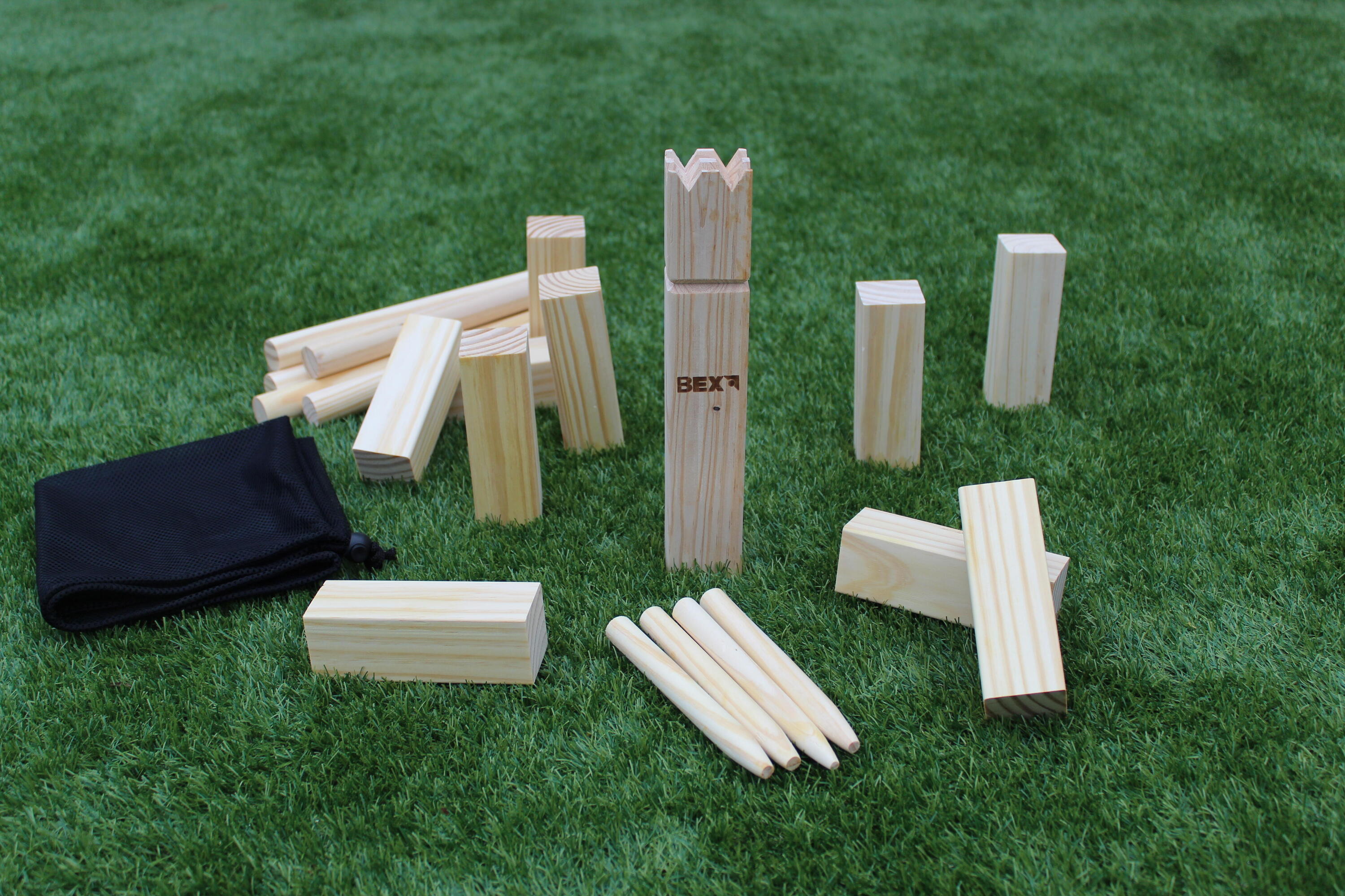 Gra plenerowa Kubb Family Certyfikat FSC 4/7