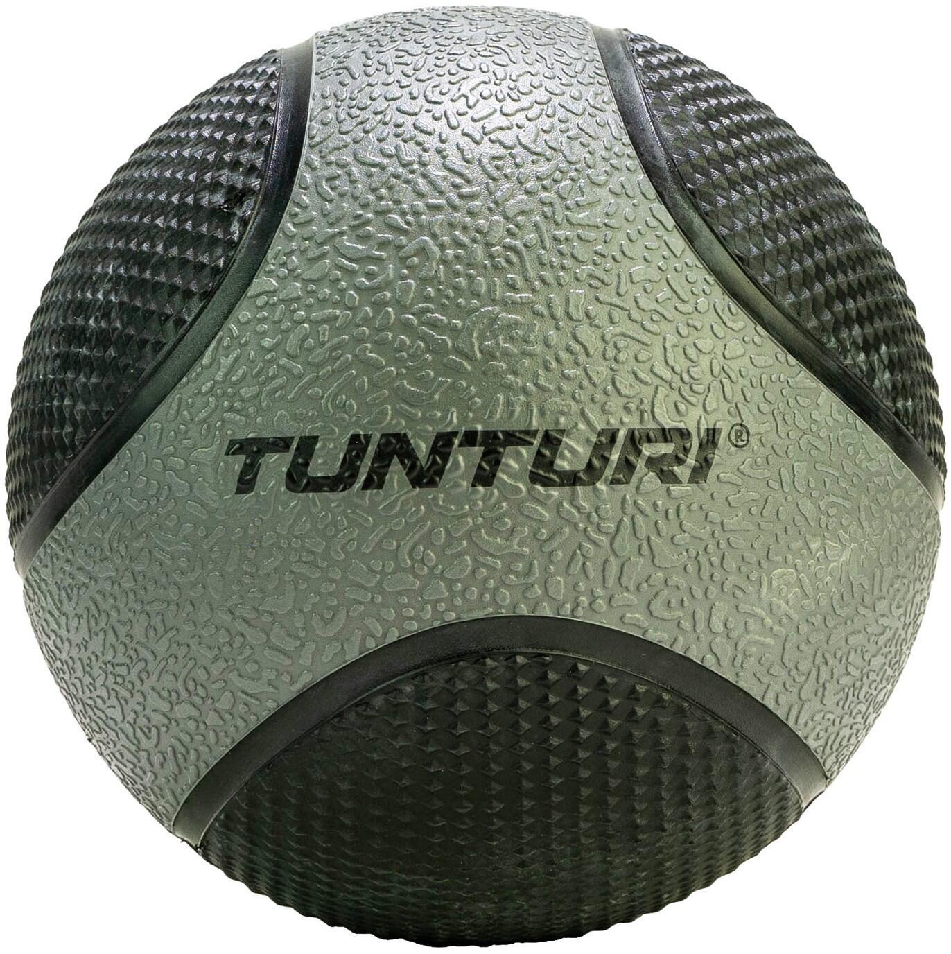 Médecine Ball PRO 5 kg Antidérapante Noir/Gris Usage Club 2/7