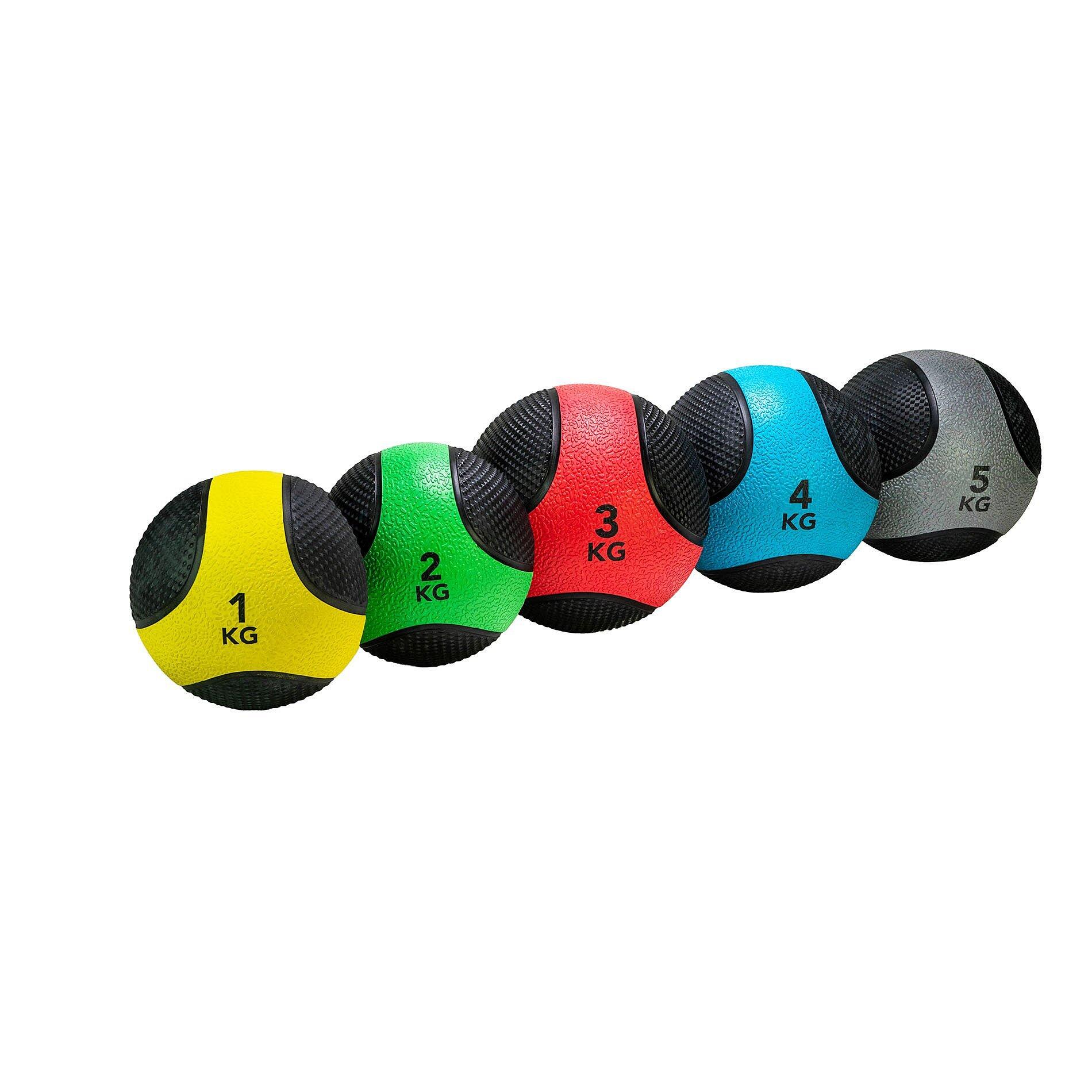 Tunturi Fitness Ball Medicine 3 kg23 cm goma rojo/negro 6/7