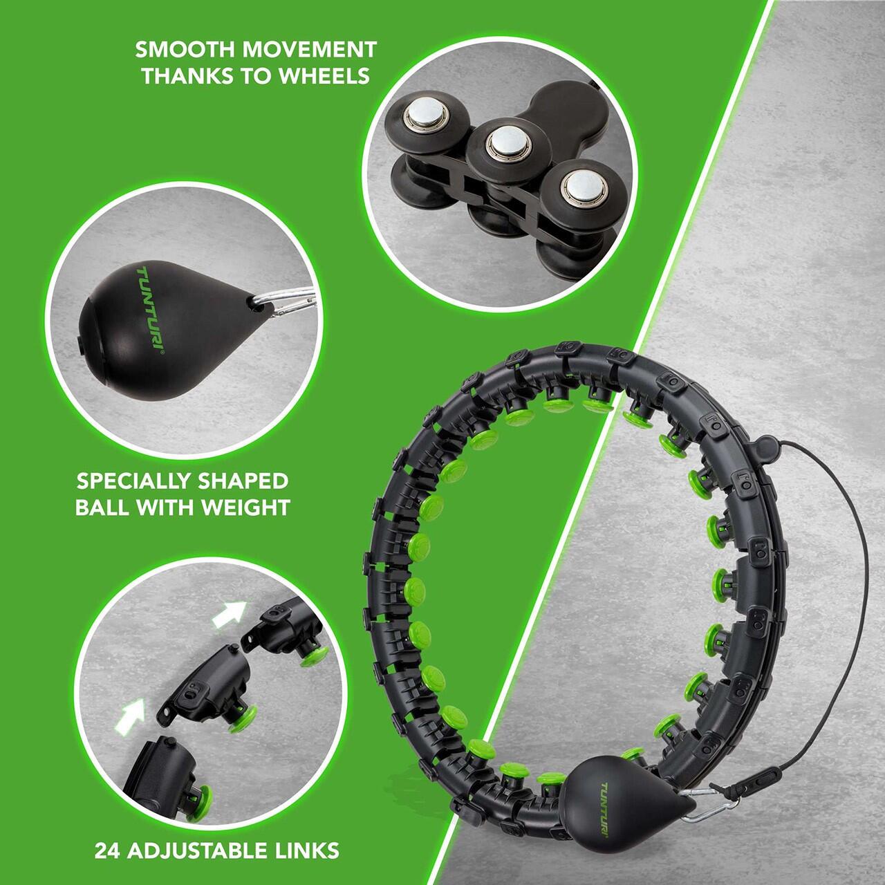 Weighted Hoelahoep - Massage hoelahoep - Hula hoop gewicht - Verstelbaar 7/7