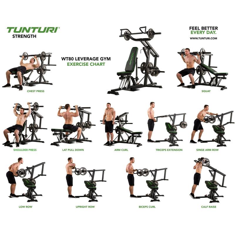 Banc de musculation Tunturi WT80