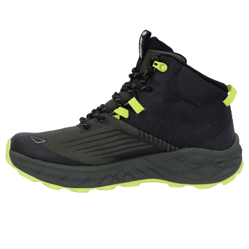 Baskets FUSE TRAIL Femme (Noir / Vert sombre)