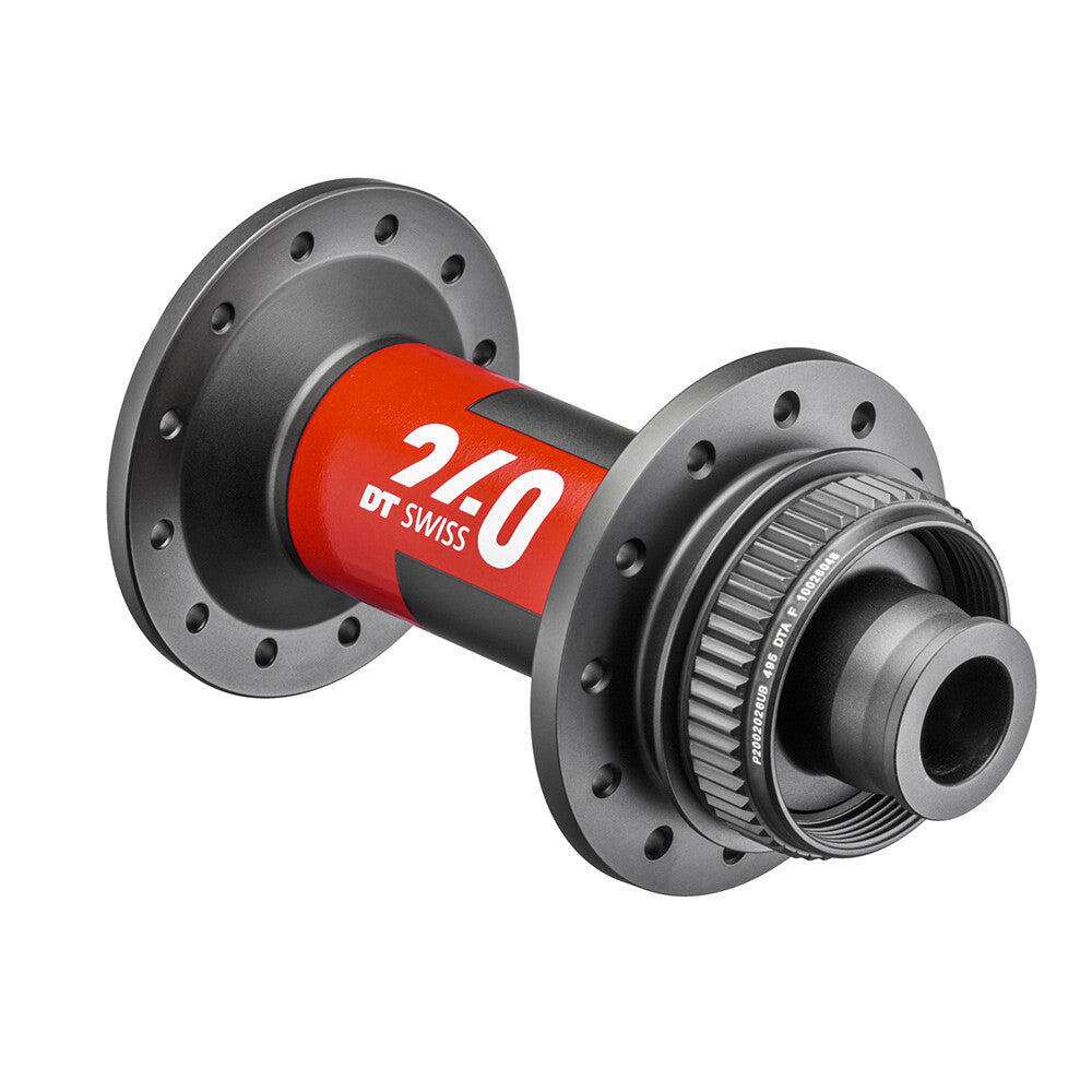 DT Swiss 240 12x100mm 28H Centrelock Road Front Hub