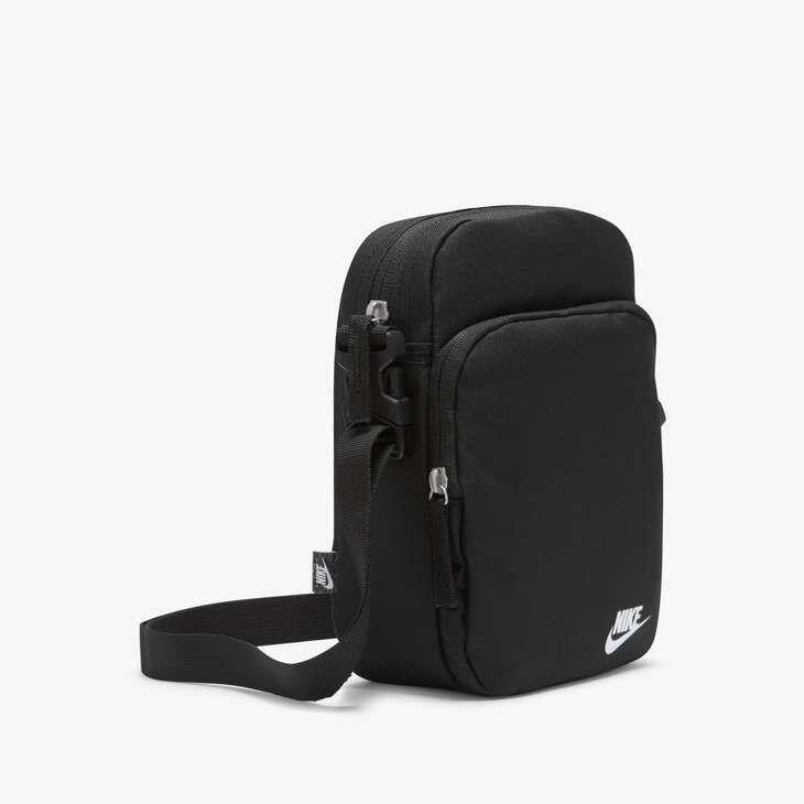 Unisex Adult Heritage Woven Crossbody Bag (Black)