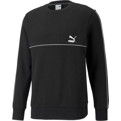 Camicetta Puma Crew. Nero. Uomini
