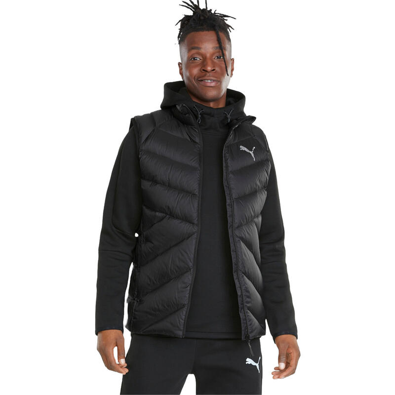 Gilet Puma Pwrwarm Packlite, Noir, Hommes