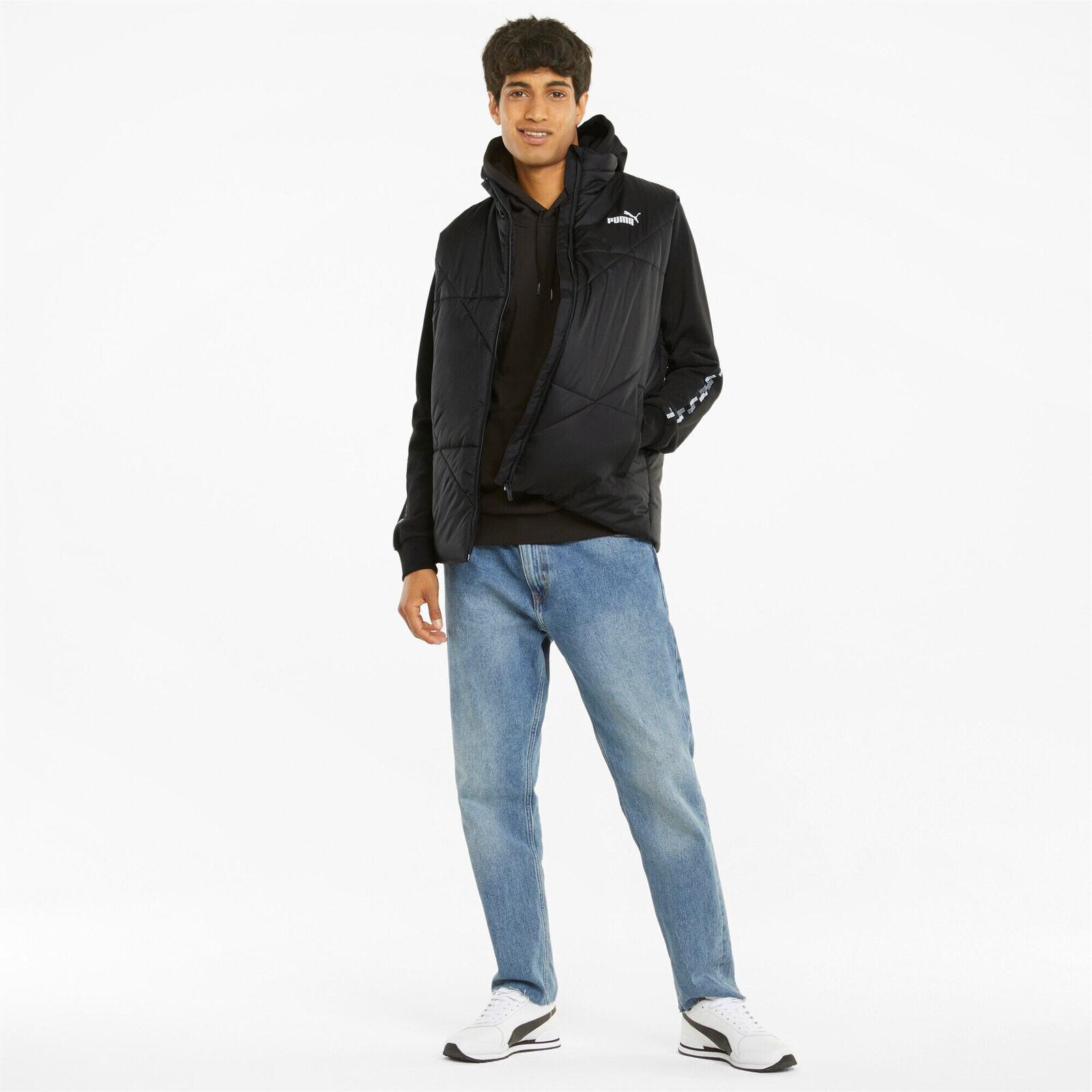 Veste Puma Essentials Padded, Nero, Uomini 3/5