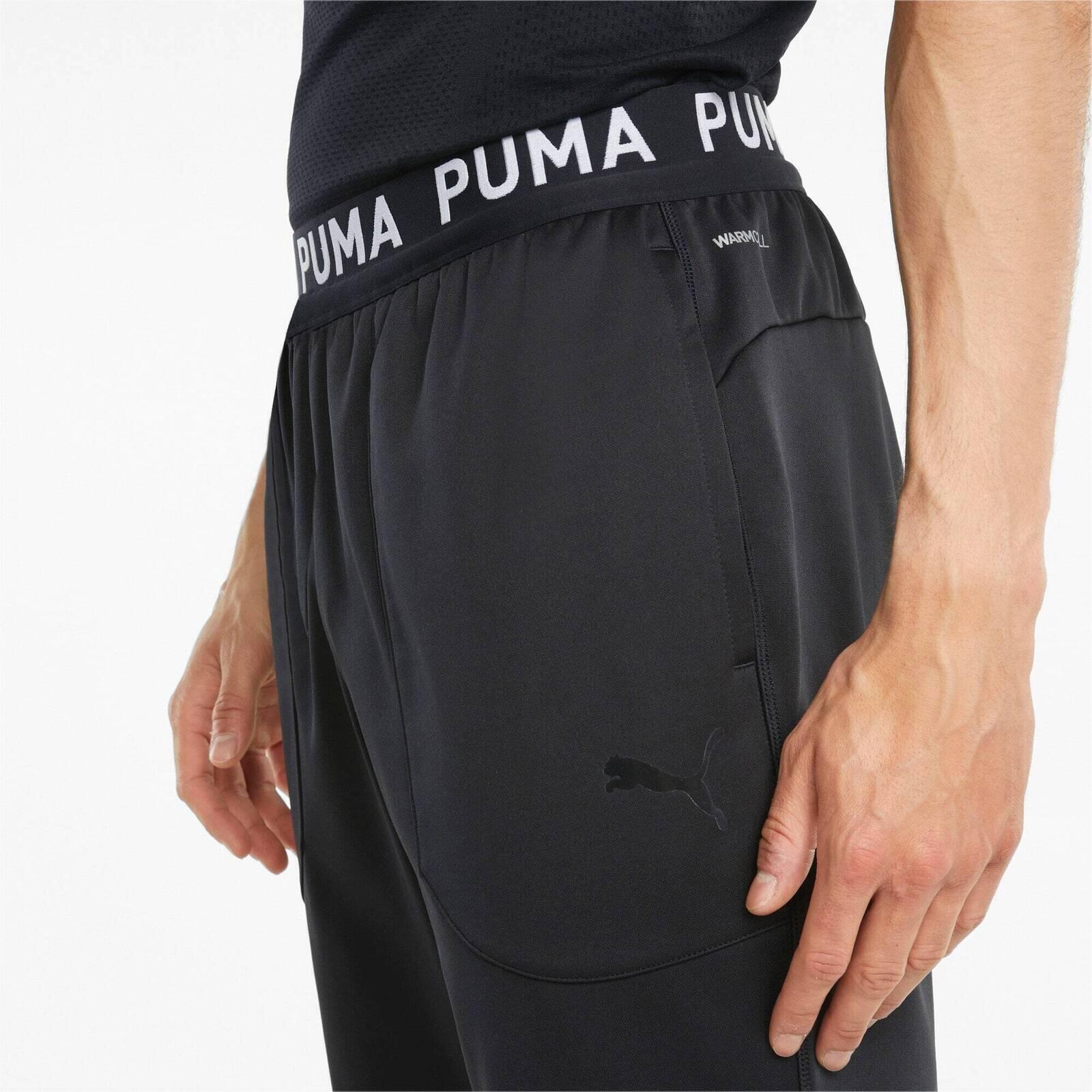 Calça Puma Train PWR Fleece, Preto, Homens 3/7