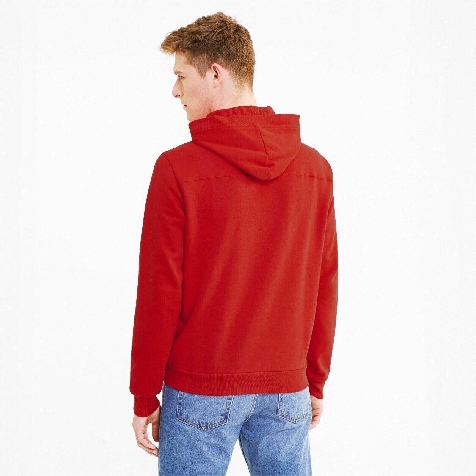 Felpa con cappuccio Puma Athletics FL, Rosso, Uomini 2/5
