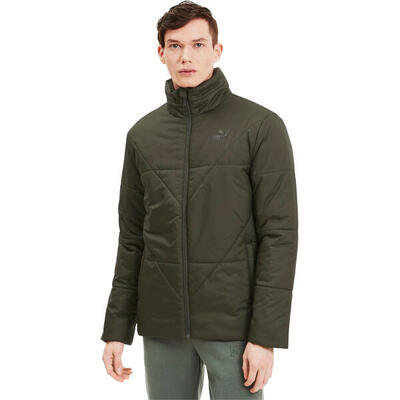 Jas puma ess padded. groen. mannen