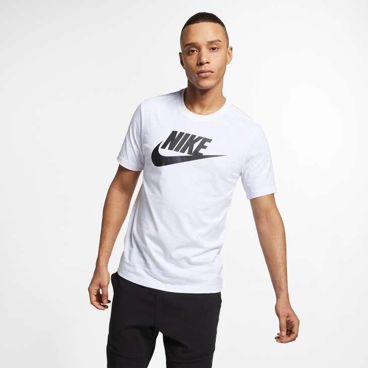 Camiseta de manga corta Nike Sportswear Icon Futura Blanco Hombre Decathlon