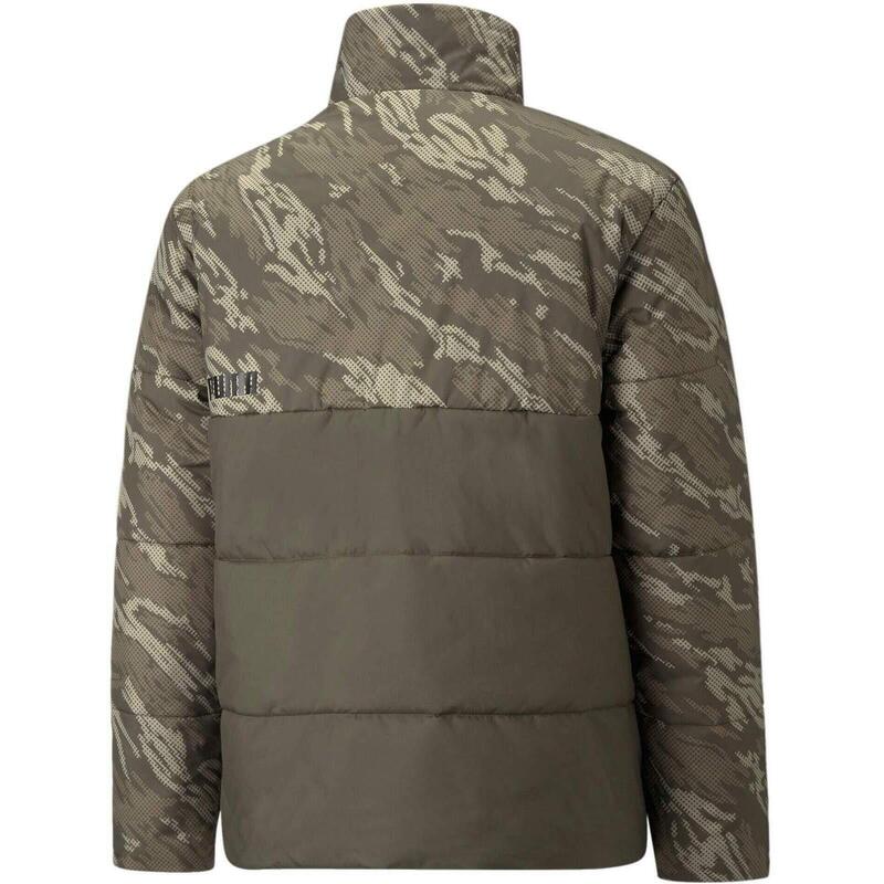 Veste Puma ESS + Padded AOP, Vert, Hommes