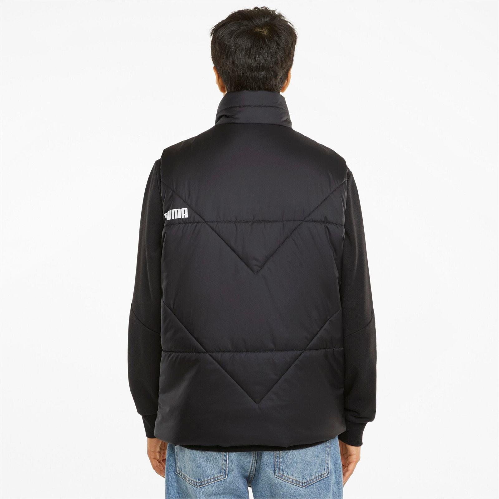 Vest Puma Essentials Padded, Zwart, Mannen 2/5