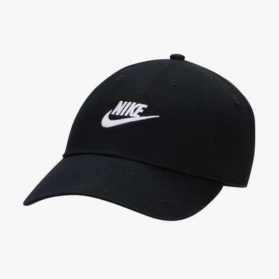 Kap nike club unstructured futura wash cap. zwart. uniseks