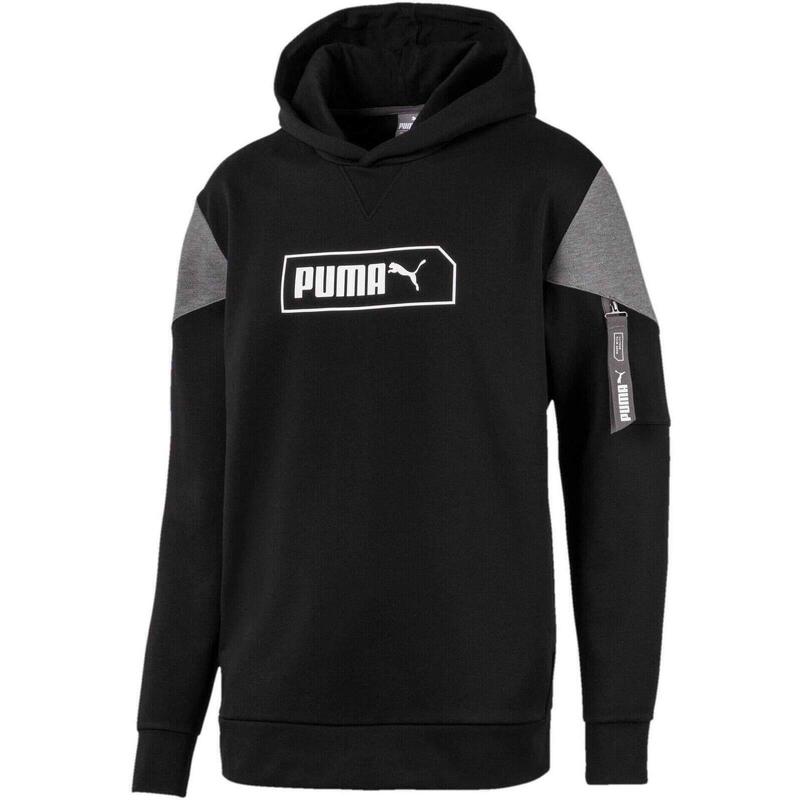 Sweat à capuche Puma Nu-tility Hoody, Noir, Hommes