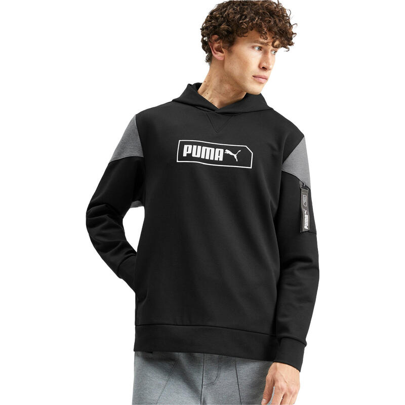 Sweat à capuche Puma Nu-tility Hoody, Noir, Hommes