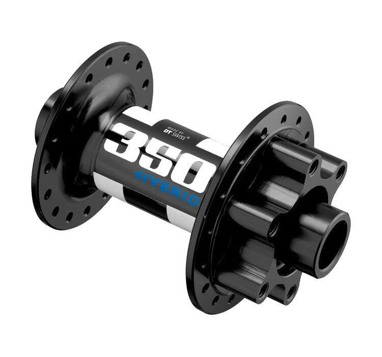 DT Swiss 350 15x110mm Boost 36H 6-Bolt Hybrid/E-Bike Front Hub