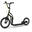 Trottinette mit LuftPneu  City RunRun  Noir