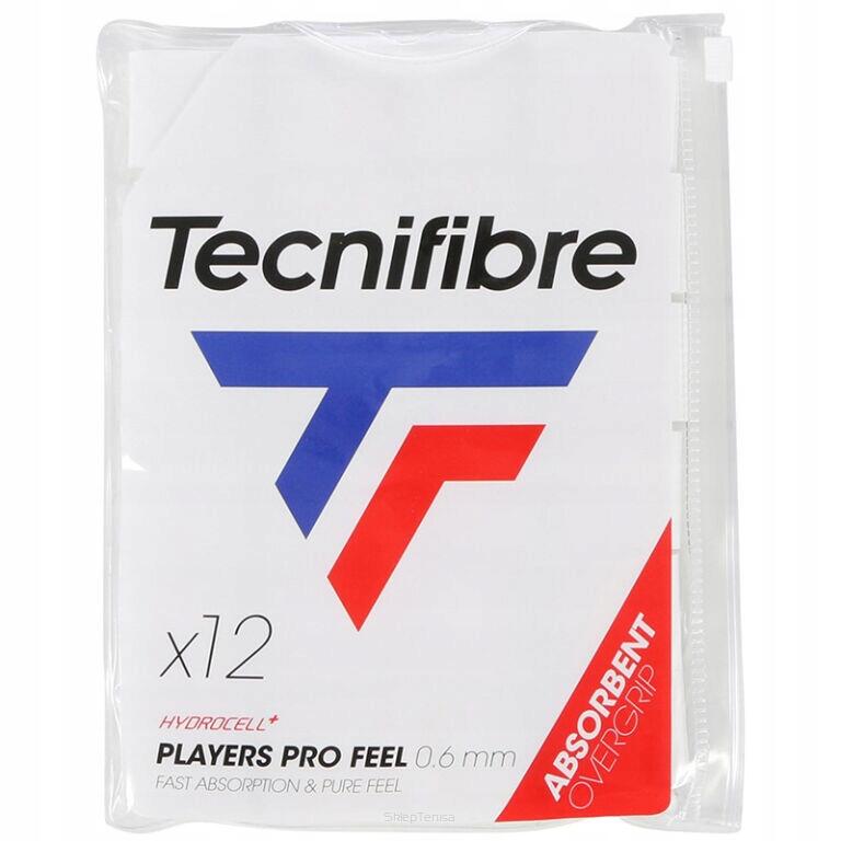 Tennis overgrips Tecnifibre Players Pro Feel (x12)
