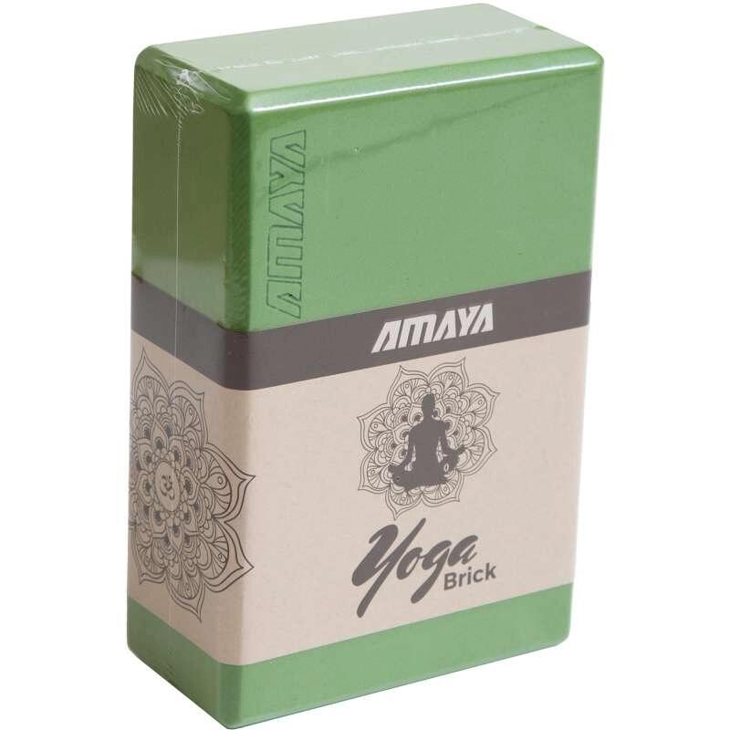 Blocco per yoga Amaya verde. 2/4