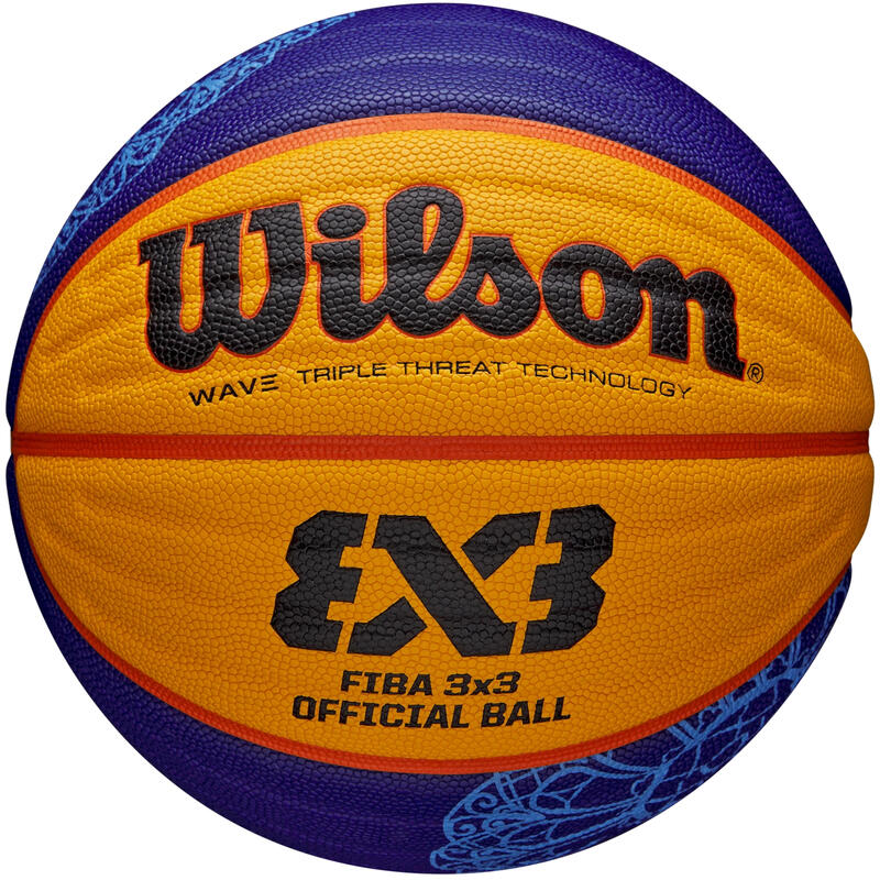 Ballon de basket Wilson FIBA 3X3 Paris 2024 Game Ball