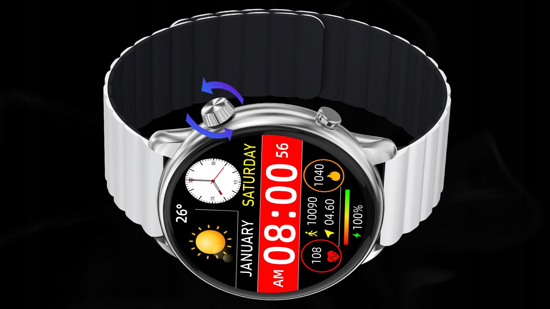 Smartwatch zegarek sportowy IMIKI TG2 3/7