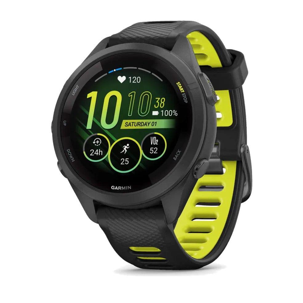 Garmin Forerunner 265S Black Bezel w Black Amp Yellow