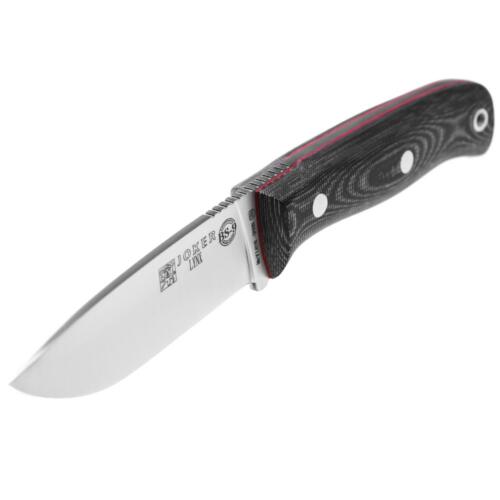 Cutit Joker BS9 Lynx, lama 10.5 cm otel inox, maner micarta, teaca piele