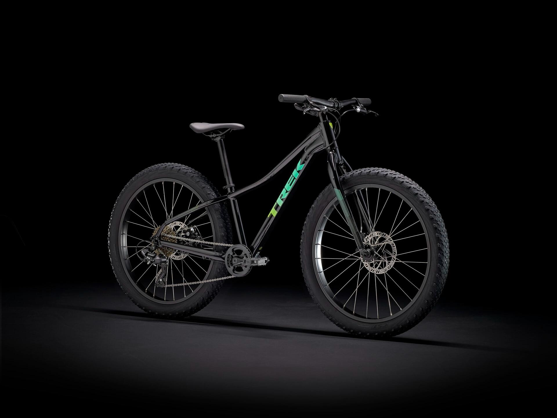 Installed TREK ROSCOE 24 MTB KIDS BIKE TREK 24 BLACK