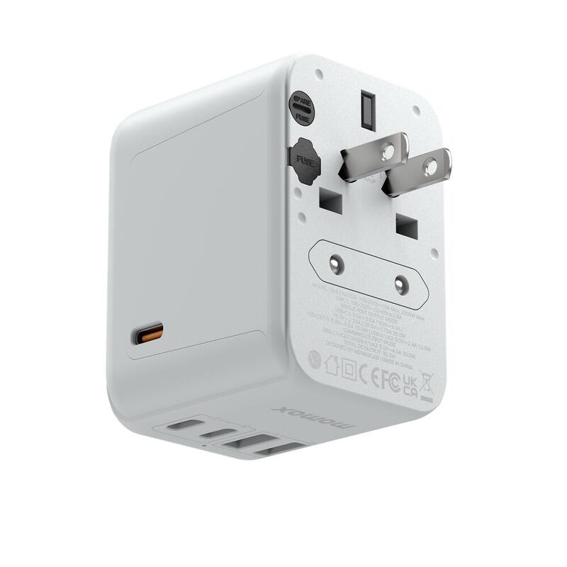 1-World 5-Ports Travel Charger (35W) - White