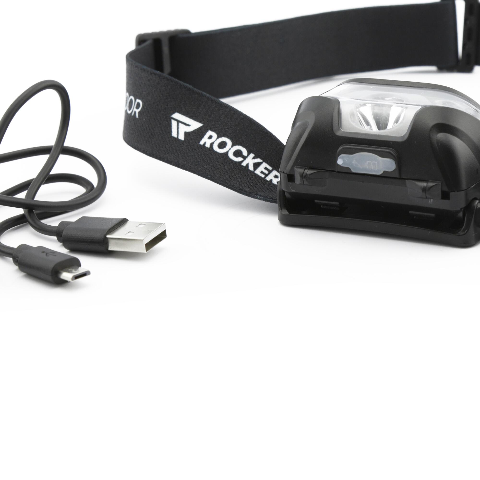 Rockerz Outdoor – Lampe frontale – Capteur intelligent – Rechargeable 4/7