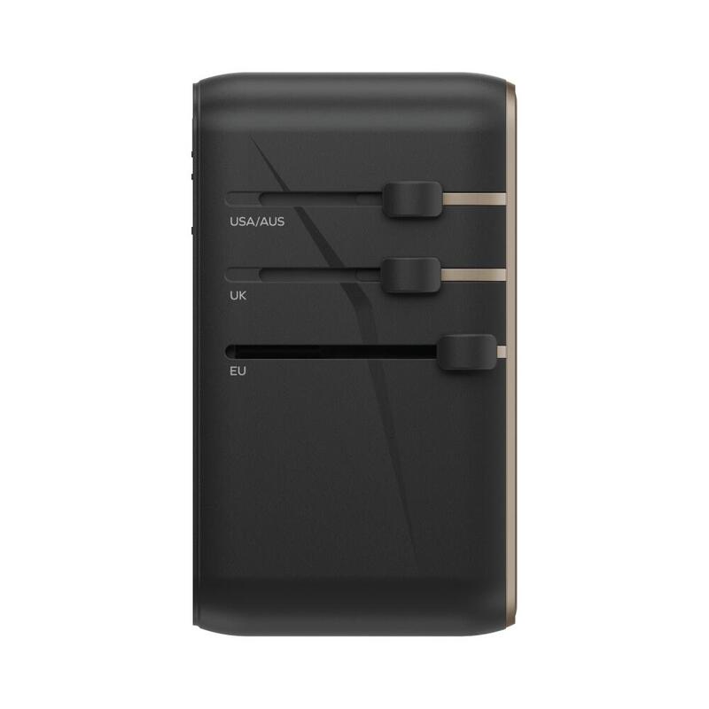 1-World 4-Ports Travel Charger (GaN 120W)