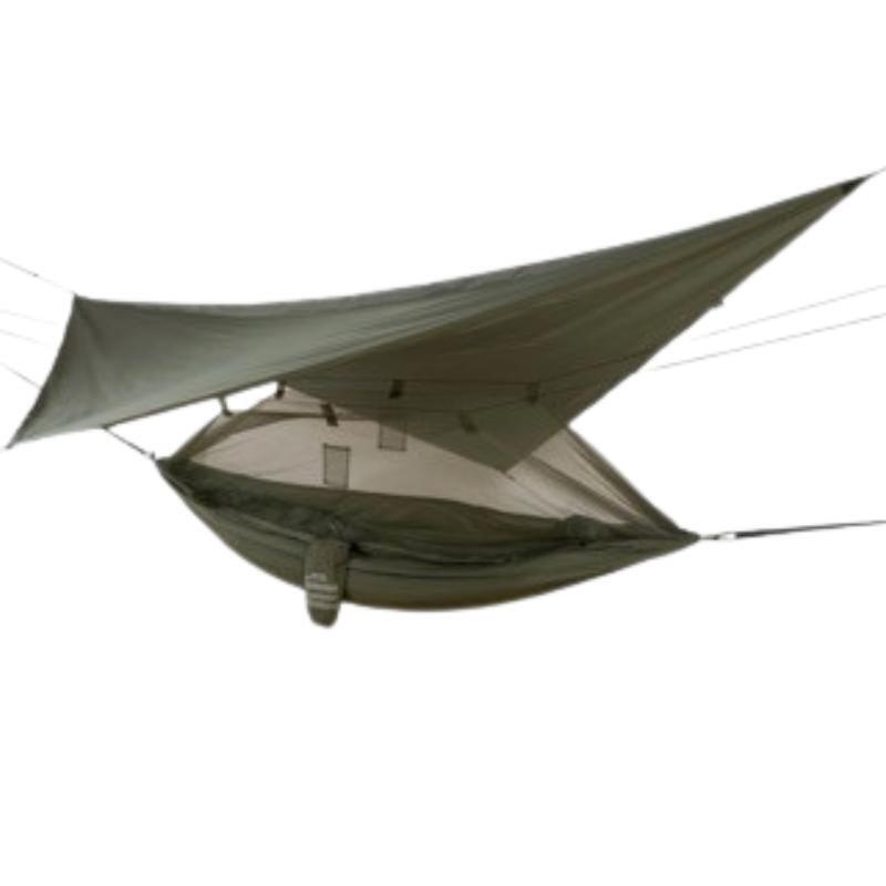 HIGHLANDER Highlander Crusader Waterproof Hammock+Tarp-Olive Green