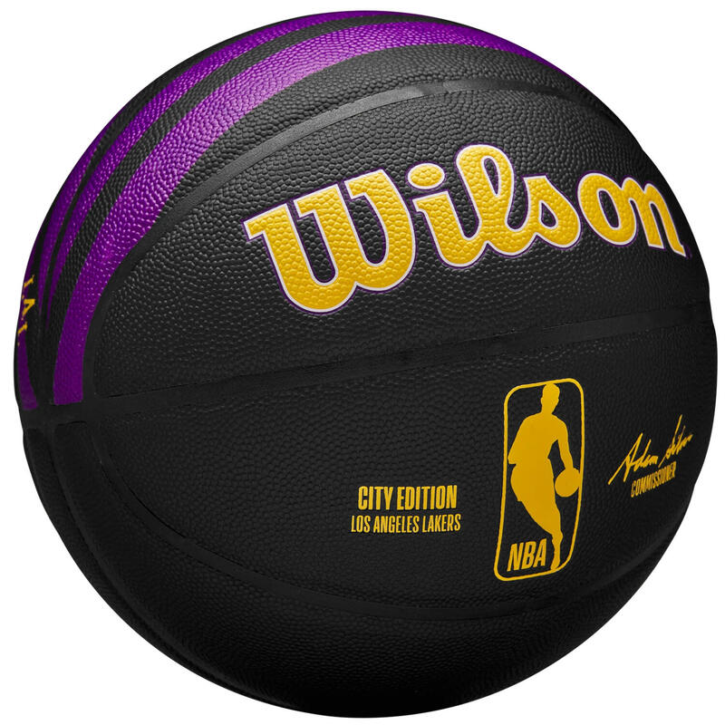 Ballon de basket Wilson NBA Team City Collector Los Angeles Lakers In/Out Ball