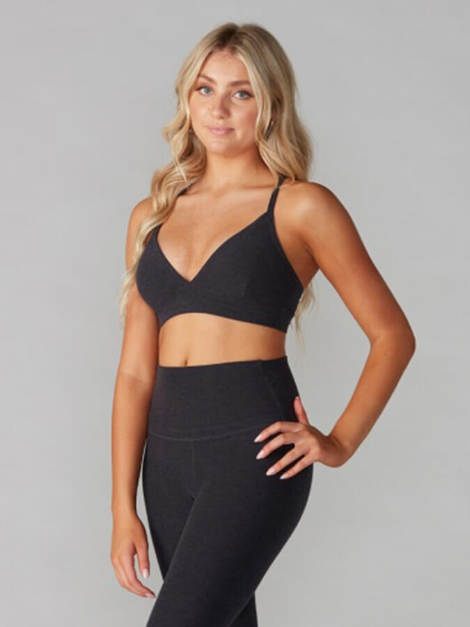 TAVI NOIR Tavi Adjustable Studio Sports Bra - Midnght Melange
