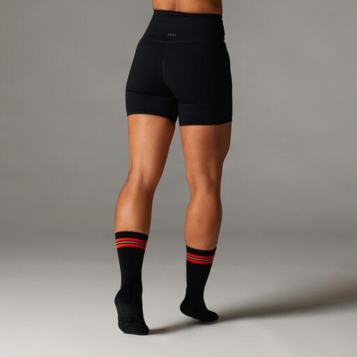 Tavi Stash & Dash Biker Shorts 6" - Ebony 4/5