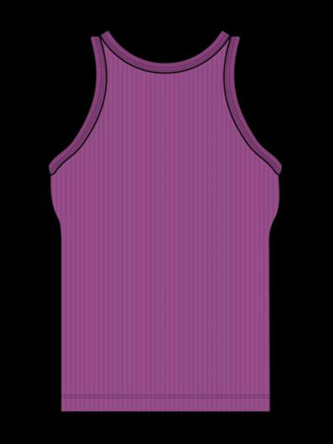 Tavi Perfect Fit Rib Tank Top - Violet 5/5