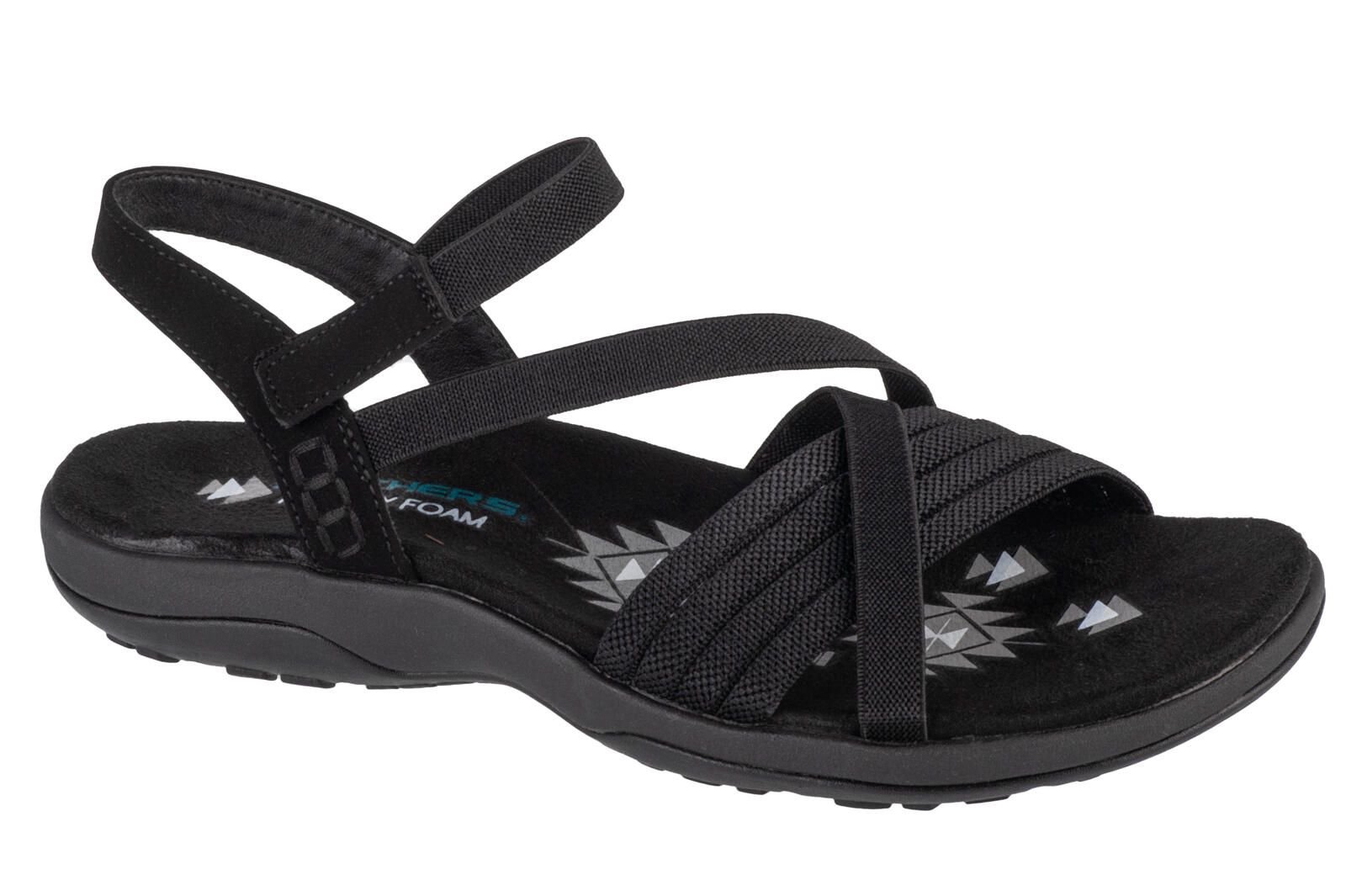 SKECHERS Sandaal Reggae Slim - Summer - 163116-BBK Zwart